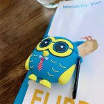 Wholesale Cute Design Cartoon Silicone Cover Skin for Airpod (1 / 2) Charging Case (Owl)